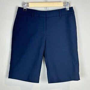 Ellen Tracy Navy Bermuda Shorts 2